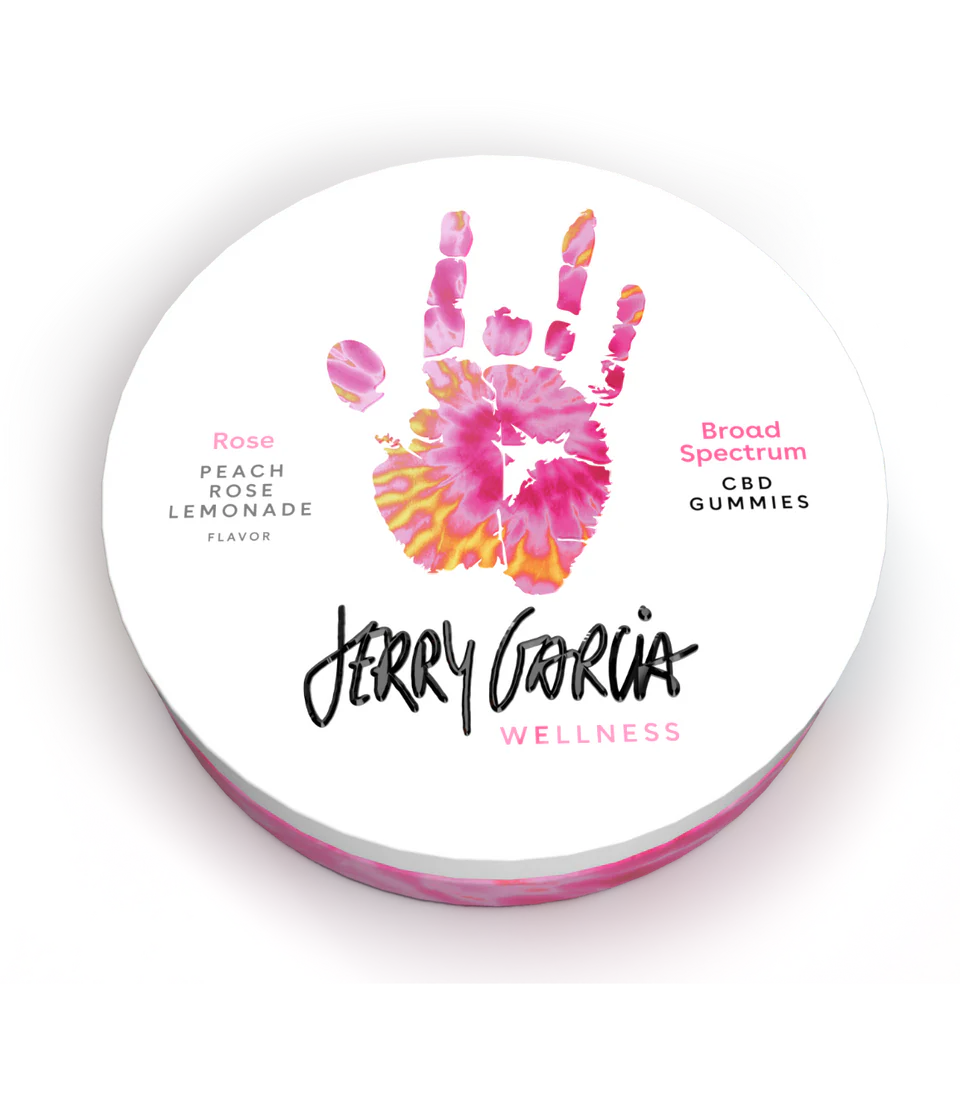 Jerry Garcia Wellness - Rose Gummies - 15mg CBD - 15ct - Image 3