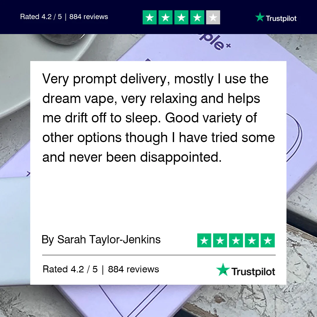 Ripple+ Dream - Lavender Zero Nicotine Diffuser - 1,000 Puffs: 40g - Image 6